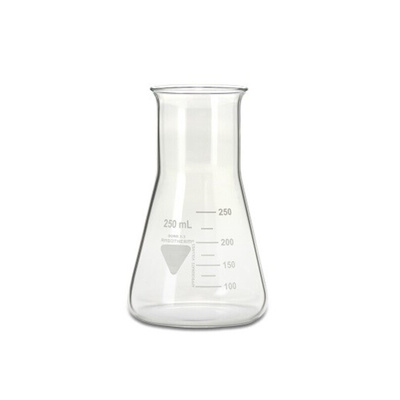 RS PRO Borosilicate Glass 250ml Laboratory Flask
