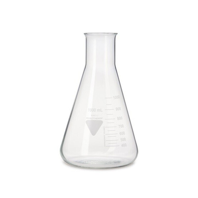 RS PRO Borosilicate Glass 1L Laboratory Flask