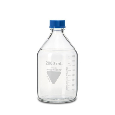 RS PRO 2L PP Wide Neck Storage Bottle