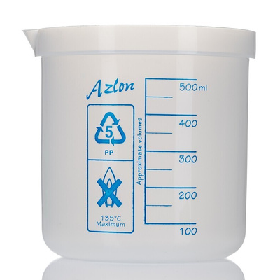 RS PRO PP 500ml Beaker