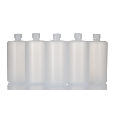RS PRO 1L HDPE Narrow Neck Storage Bottle