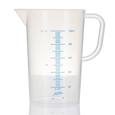 RS PRO PP 500ml Laboratory Jug