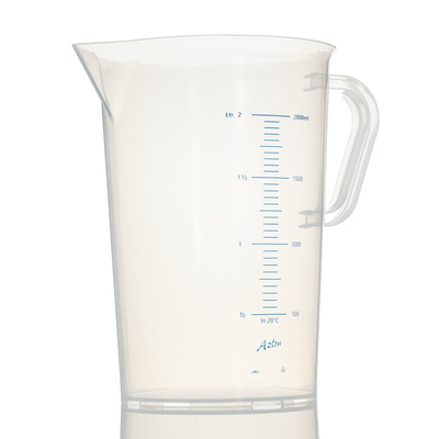 RS PRO PP 2L Laboratory Jug