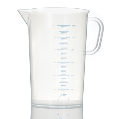 RS PRO PP 3L Laboratory Jug