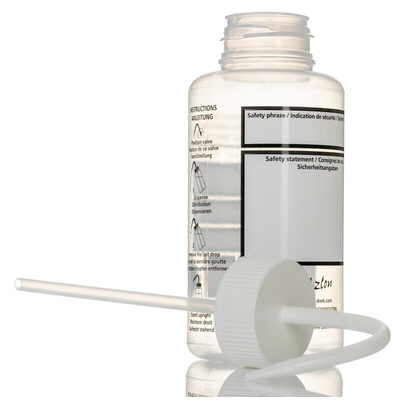 RS PRO 500ml LDPE Wide Neck Wash Bottle