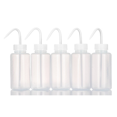 RS PRO 1L LDPE Wide Neck Wash Bottle