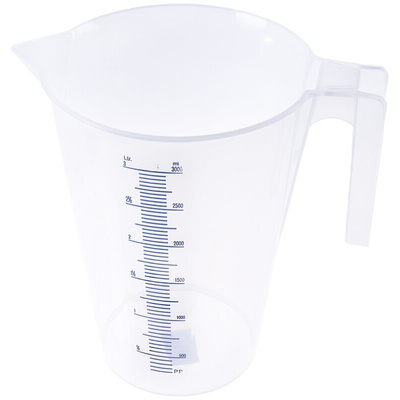 RS PRO PP 3L Beaker