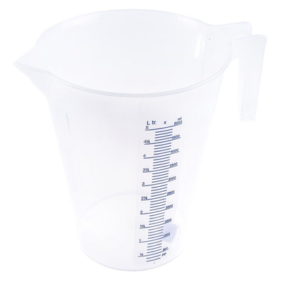 RS PRO PP 5L Beaker