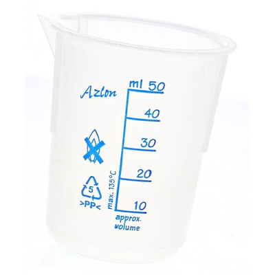 RS PRO PP 50ml Beaker