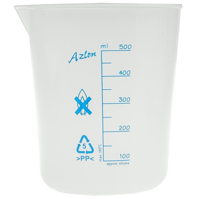 RS PRO PP 500ml Beaker