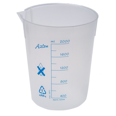 RS PRO PP 2L Beaker
