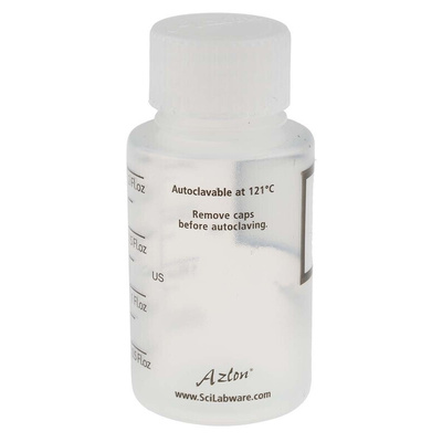 RS PRO 60ml PP Wide Neck Storage Bottle