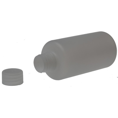 RS PRO 250ml HDPE Narrow Neck Storage Bottle