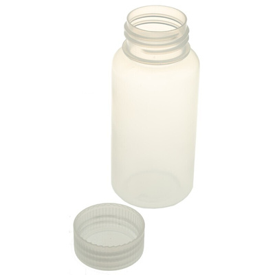 RS PRO 250ml PP Wide Neck Storage Bottle
