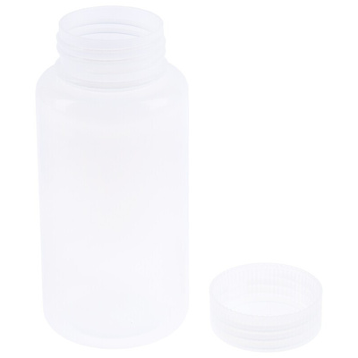 RS PRO 500ml PP Wide Neck Storage Bottle