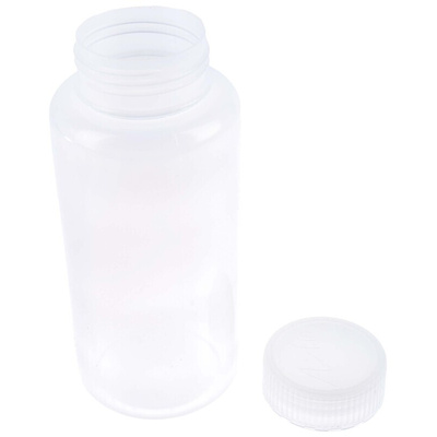 RS PRO 1L PP Wide Neck Storage Bottle