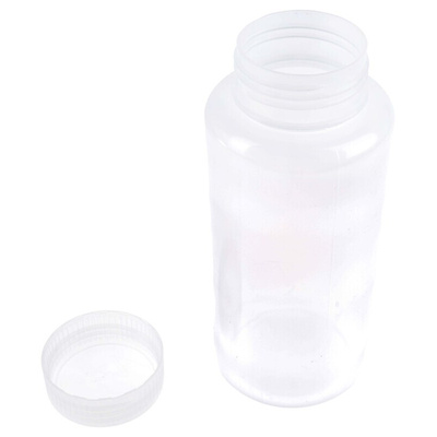 RS PRO 1L PP Wide Neck Storage Bottle