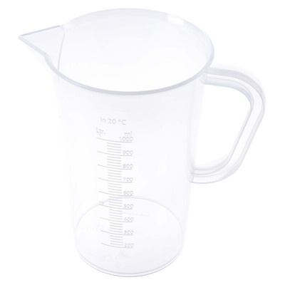 RS PRO PP 1L Laboratory Jug
