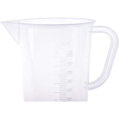 RS PRO PP 1L Laboratory Jug