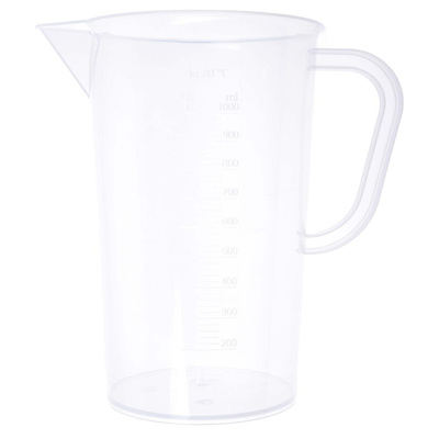 RS PRO PP 1L Laboratory Jug
