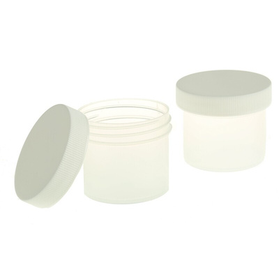 RS PRO 60ml PP Wide Neck Storage Bottle