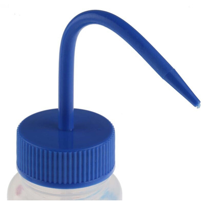 RS PRO 250ml LDPE Wide Neck Wash Bottle