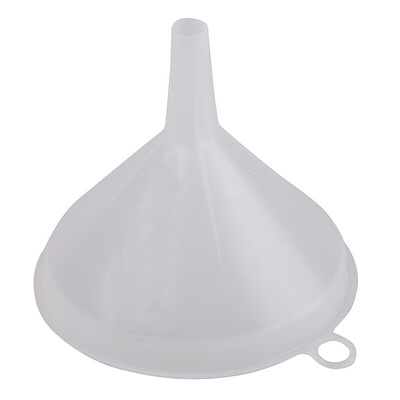 RS PRO HDPE Industrial Funnel, With 80mm Funnel Diameter, 9mm Stem Diameter