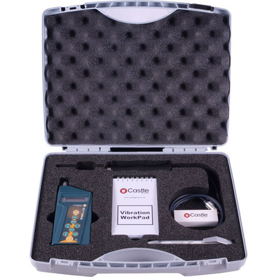 Castle GA2008 Vibration Meter - Acceleration, Displacement, Velocity, 1 Axis