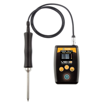 Castle Vibration Meter - Acceleration, Displacement, Velocity, 1 Axis