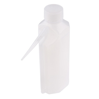 RS PRO 250ml LDPE Narrow Neck Wash Bottle