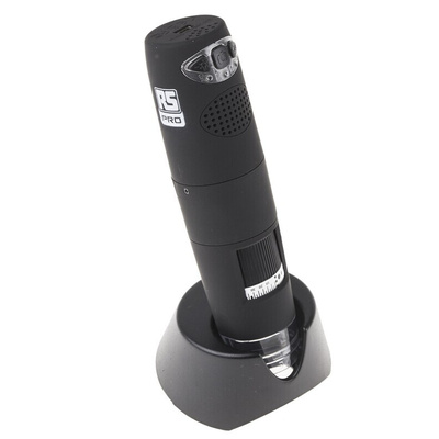 RS PRO Wi-Fi Digital Microscope, 1280 x 1024 pixels, 5 → 200X Magnification