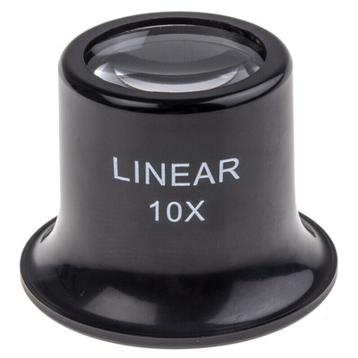 RS PRO Magnifier, 10X x Magnification, 25mm Diameter