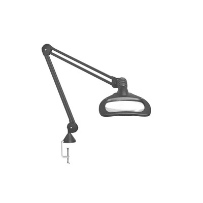 Luxo WAL027981 LED Magnifying Lamp with Table Clamp Mount, 5dioptre, 171 x 114mm Lens