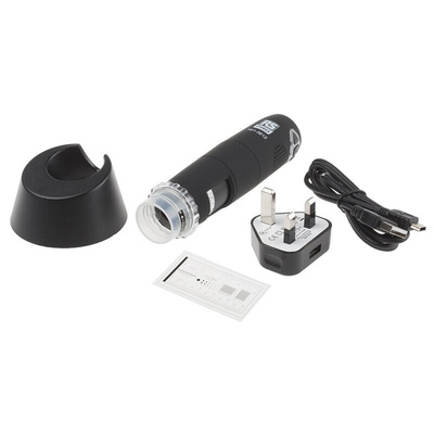 RS PRO Wi-Fi Wifi Microscope, 5M pixels, 5 → 200X Magnification