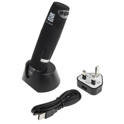 RS PRO Wifi Microscope, 1280 x 1024 pixels, 5 → 200X Magnification