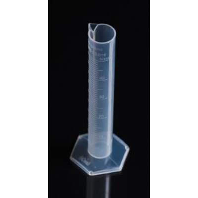 RS PRO PP Measuring Cylinder, 50ml