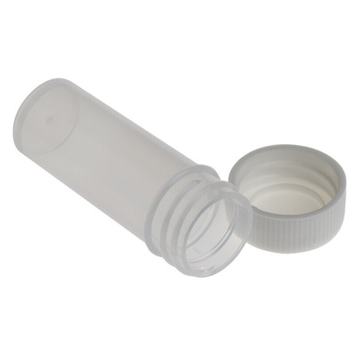 RS PRO 7ml PP Wide Neck Storage Bottle