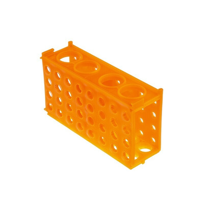 RS PRO 4 Way Tube Rack, For Use With Micro Tubes
