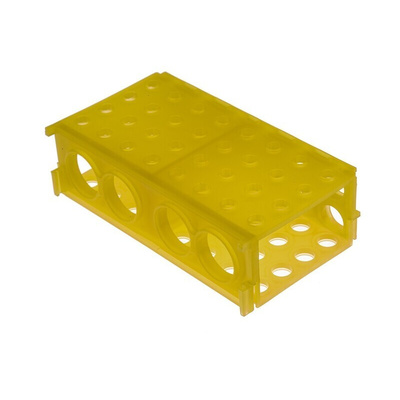 RS PRO 4 Way Tube Rack, For Use With Micro Tubes