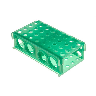 RS PRO 4 Way Tube Rack, For Use With Micro Tubes
