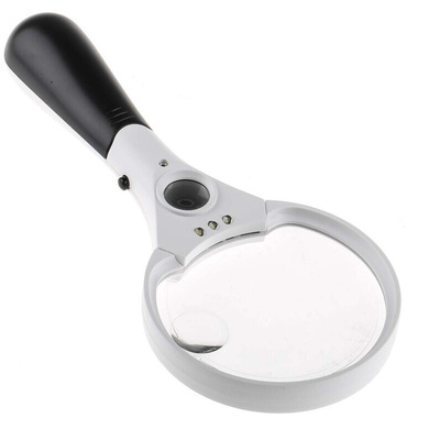 RS PRO Illuminated Magnifier, 2X x Magnification, 19mm Diameter