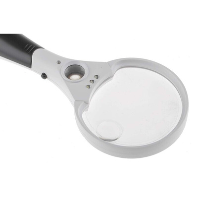 RS PRO Illuminated Magnifier, 2X x Magnification, 19mm Diameter