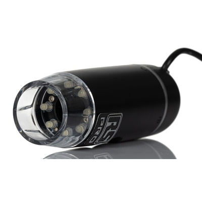 RS PRO USB  Digital Microscope, 5M pixels, 20x → 200x Magnification