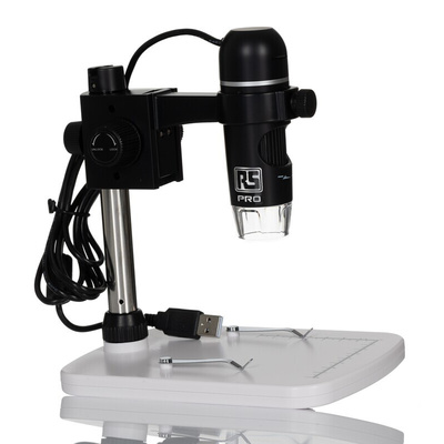 RS PRO USB  Digital Microscope, 5M pixels, 20x → 200x Magnification