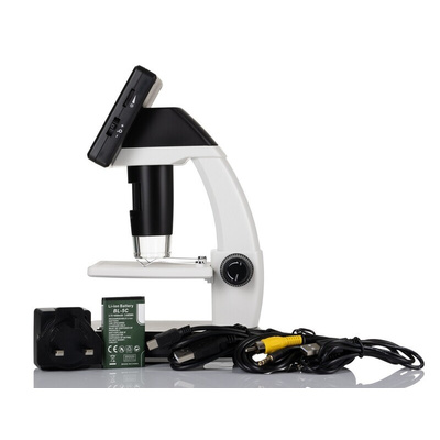 RS PRO USB Digital Microscope, 5M pixels, 10 → 300 Magnification