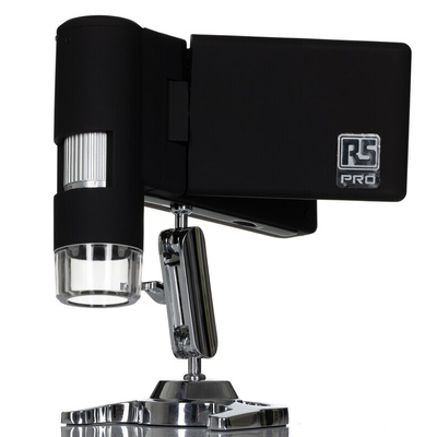 RS PRO USB Digital Microscope, 5M pixels, 10 → 300 Magnification