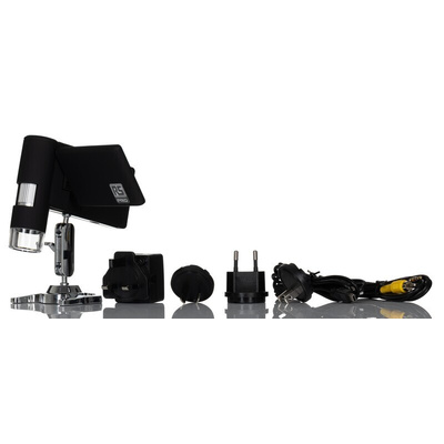 RS PRO USB Digital Microscope, 5M pixels, 10 → 300 Magnification