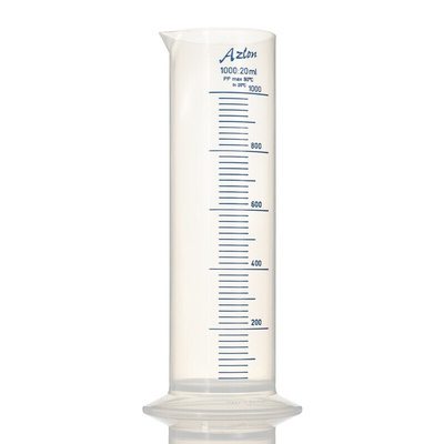 RS PRO PP Measuring Cylinder, 1000ml