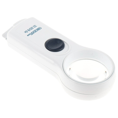 Coil Illuminated Magnifier, 9X x Magnification, 45mm Diameter