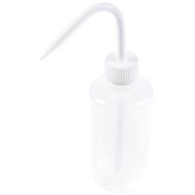 RS PRO 250ml LDPE Narrow Neck Wash Bottle